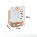 Axyaa Desktop Organizer Pen Holder Punch Card Student Drawer Stationery Storage Box