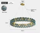 Axyaa Gold Chandelier with Butterfly Glass Shade - Luxury Lighting for Home & Hotel