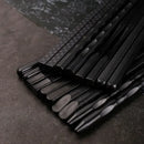 Axya Metal Alloy Chopsticks Set for Sushi Reusable Tableware