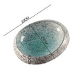Axyaa Stone Pattern Ceramic Sushi Bowl Set for Restaurant Dining