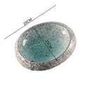 Axyaa Stone Pattern Ceramic Sushi Bowl Set for Restaurant Dining
