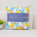 Axyaa Nordic Elk Ins Print Cushion Cover Sleep Sofa Pillow Case Office Home Decor