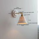 Axyaa Nordic Ceramic LED Wall Lights for Bedroom Living Room Decoration