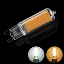 Axyaa G9 LED Bulb 5W 7W 10W COB Glass Chandelier Spotlight Replace Halogen Lamp