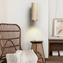 Axyaa Wabi Sabi Taupe Marble Wall Lamp Up Down Sconce for Living Room, Bedroom & Hallway