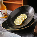 Axyaa Japanese Ceramic Sushi & Fish Plate Set for Hotel & Restaurant