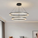 Axyaa Modern Ceiling Chandelier for Dining Room: Elegant Hanging Light Fixture, Pendant Lamp for Living Room.