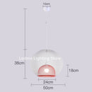 Axyaa Double-layer Birdcage Pendant Lamp: Creative Nordic Style for Artful Cafe and Restaurant Lighting