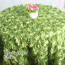 Axyaa Petal Rose Tablecloth: Modern 3D Design for Wedding and Hotel Tables