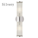 Axyaa Nordic Luxury Crystal LED Brass Wall Lamp for Modern Room Decoration