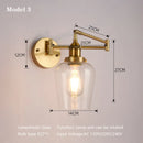Axyaa Adjustable Arm LED Wall Sconce - Eco-Friendly Modern Minimalist Reading Light for Home & Office