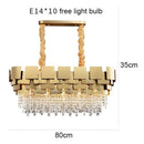 Axyaa Stainless Steel Crystal Chandelier for Elegant Living Spaces
