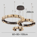 Axyaa Crystal Chandelier Dining Room Pendant Lamp Luxury Ceiling Light
