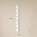 Axyaa Glass Bubble Chandelier Pendant Light - Ceiling Hanging Lamp for Living Bedroom