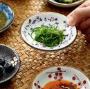 Axya Ceramic Sushi Dishes & Soy Sauce Saucers Set