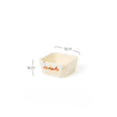Axyaa Polka Dot Dog Snack Dish Set - Cute and Stylish Home Kitchenware
