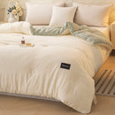 Axyaa Double Bed Quilt: Autumn Winter Soy Fiber Queen Size Comforter