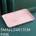Axyaa Wheat Straw Rectangular Tray for Eco-friendly Kitchen Organizer
