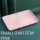 Axyaa Wheat Straw Rectangular Tray for Eco-friendly Kitchen Organizer