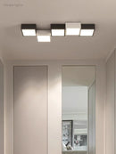 Axyaa Black White Ceiling Lights Modern Home Decoration Lighting Fixtures