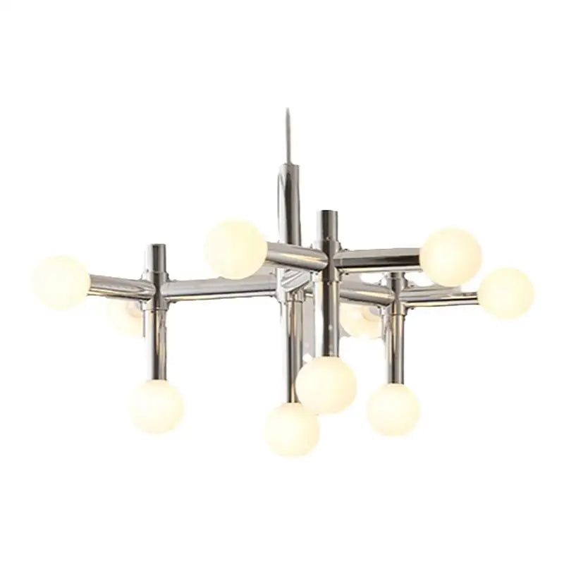 Axya Bauhaus Style Retro Chandelier for Living Room, Bedroom, or Dining Room