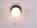 Axyaa LED Bedside Wall Lamp with Cable Switch for Bedroom, Living Room & Corridor