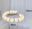 Axyaa Modern Living Room Chandeliers - Indoor LED Ceiling Lamp Hanging Lights