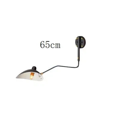 Axyaa Nordic LED Wall Light with Adjustable Long Arm for Living Room & Bedroom