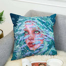 Axyaa Decorative Pillowcase 40x40: Cushion Cover for Home and Car Decor