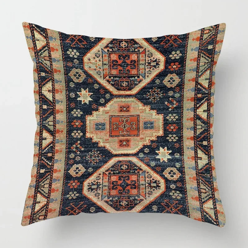Moroccan Ethnic Pillowcase Sleeve for Home Décor by Axyaa
