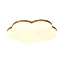 Axyaa Wood Ceiling Light: Modern, Simple Main Light for Living Room & Bedroom