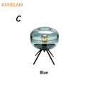 Axyaa Glass Table Lamp | Creative Art Shelf Desk Lamp
