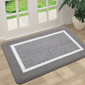 Axyaa Solid Mat 80x120cm Non-Slip Entrance Door Rug for Home Living Room Kitchen Hallway
