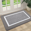 Axyaa Solid Mat 80x120cm Non-Slip Entrance Door Rug for Home Living Room Kitchen Hallway