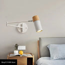 Axyaa LED Swing Arm Wall Lamp for Restaurant, Bedroom, Reading - Modern Design