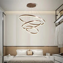 Axyaa Modern Minimalist Circle Pendant Lamp for Living Room, Restaurant, and Hall