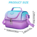 Girls Bento Box Set with Stainless Steel Water Bottle by Axyaa
