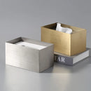 Axya Marble Tissue Box - Stainless Steel Drawer Home Decor Ornaments