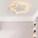 Axyaa Star LED Ceiling Light: Modern Bedroom Study Room Lamp Fixture