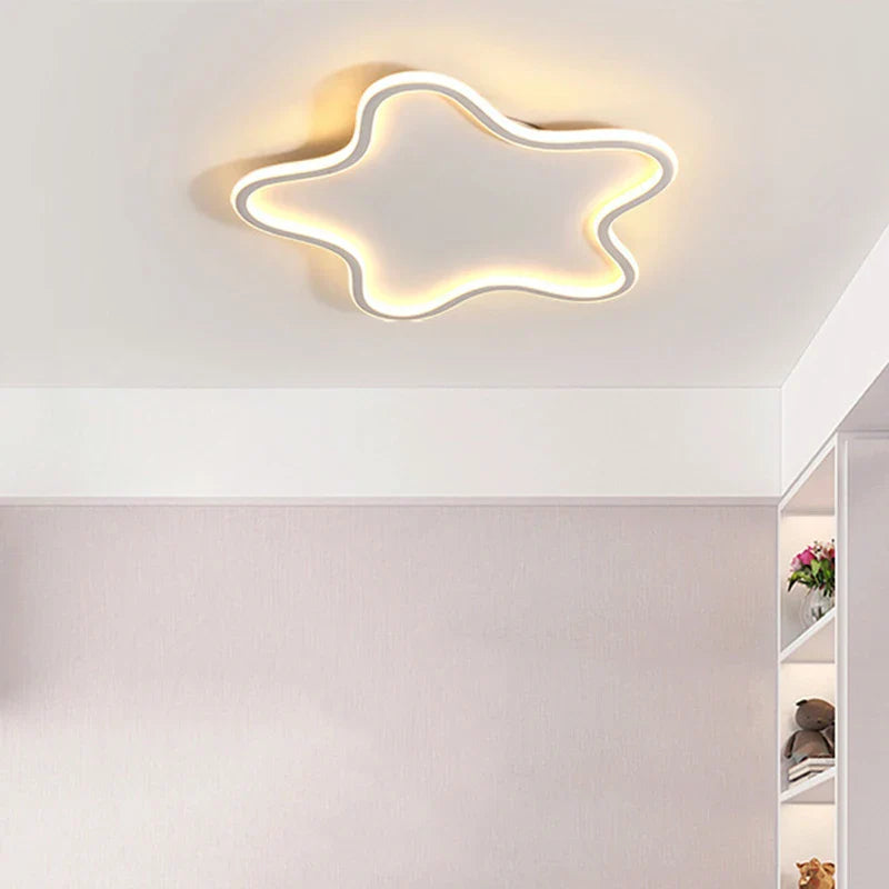 Axyaa Star LED Ceiling Light: Modern Room Decoration Fixture