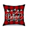 Axyaa Halloween Pumpkin Print Pillow Cover 45x45 - Festive Home Decor & Holiday Gift