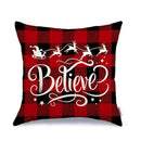Axyaa Halloween Pumpkin Print Pillow Cover 45x45 - Festive Home Decor & Holiday Gift