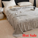 Axyaa Bamboo Fiber Jacquard Double-layer Gauze Cold Blanket Towel Quilt