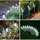 Axyaa Solar Pathway Light: Waterproof Outdoor Garden Lantern for Lawn, Patio, Walkway