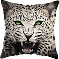 Wild Animals Lions Tigers Cushion Cover - Axyaa Luxury Home Decor