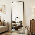 Axyaa Full Length Arch Floor Mirror - 60"x20" Freestanding with Stand