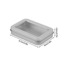 Transparent Kpop Card Holder for Small Playing Cards, Axyaa Collection Box Organizer