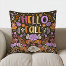 Axyaa Autumn Leaves Decorative Pillow Cover for Sofa, Bedroom, Car