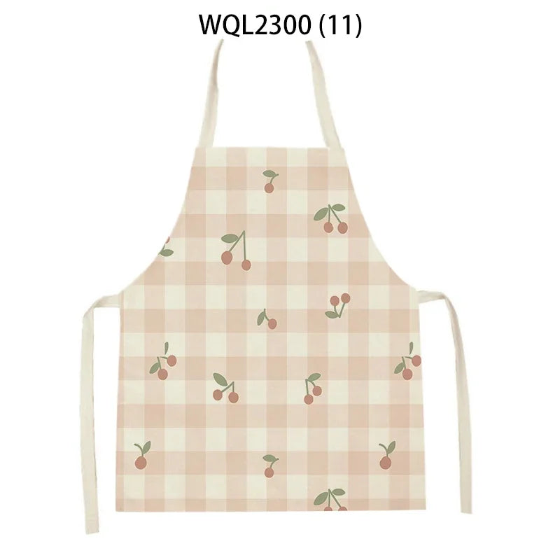 Axyaa Nordic Clouds Kitchen Apron for Home Cooking & Baking