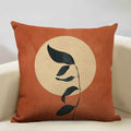 Axyaa Geometric Cushion Cover 45x45cm Linen Pillowcase for Home Bedroom Sofa
